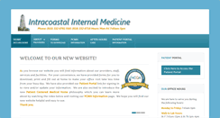 Desktop Screenshot of intracoastalmedicine.com